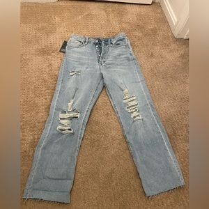 Wild Fable Highest Rise Straight Jean